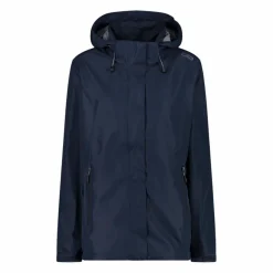 Donna CMP Gusci E Giacche Impermeabili^Giacca antipioggia da donna con cappuccio staccabile