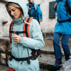 Donna CMP Gusci E Giacche Impermeabili^Giacca antipioggia da donna con cappuccio staccabile