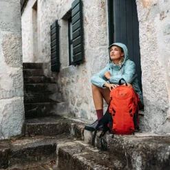 Donna CMP Gusci E Giacche Impermeabili^Giacca antipioggia da donna con cappuccio staccabile