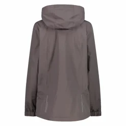 Donna CMP Gusci E Giacche Impermeabili^Giacca antipioggia da donna con cappuccio staccabile