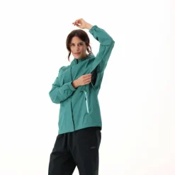 Donna CMP Gusci E Giacche Impermeabili^Giacca antipioggia da donna con cappuccio staccabile