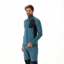 Uomo CMP Pile^Giacca con zip in pile Merino da uomo Unlimitech