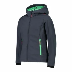 CMP Giacche E Piumini^Giacca da bambina in softshell con cappuccio