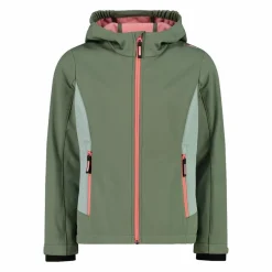 CMP Giacche E Piumini^Giacca da bambina in softshell con cappuccio