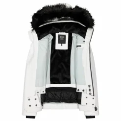 Donna CMP Giacche Sci|Giacche Invernali^Giacca da sci con cappuccio staccabile in ecopelliccia da donna