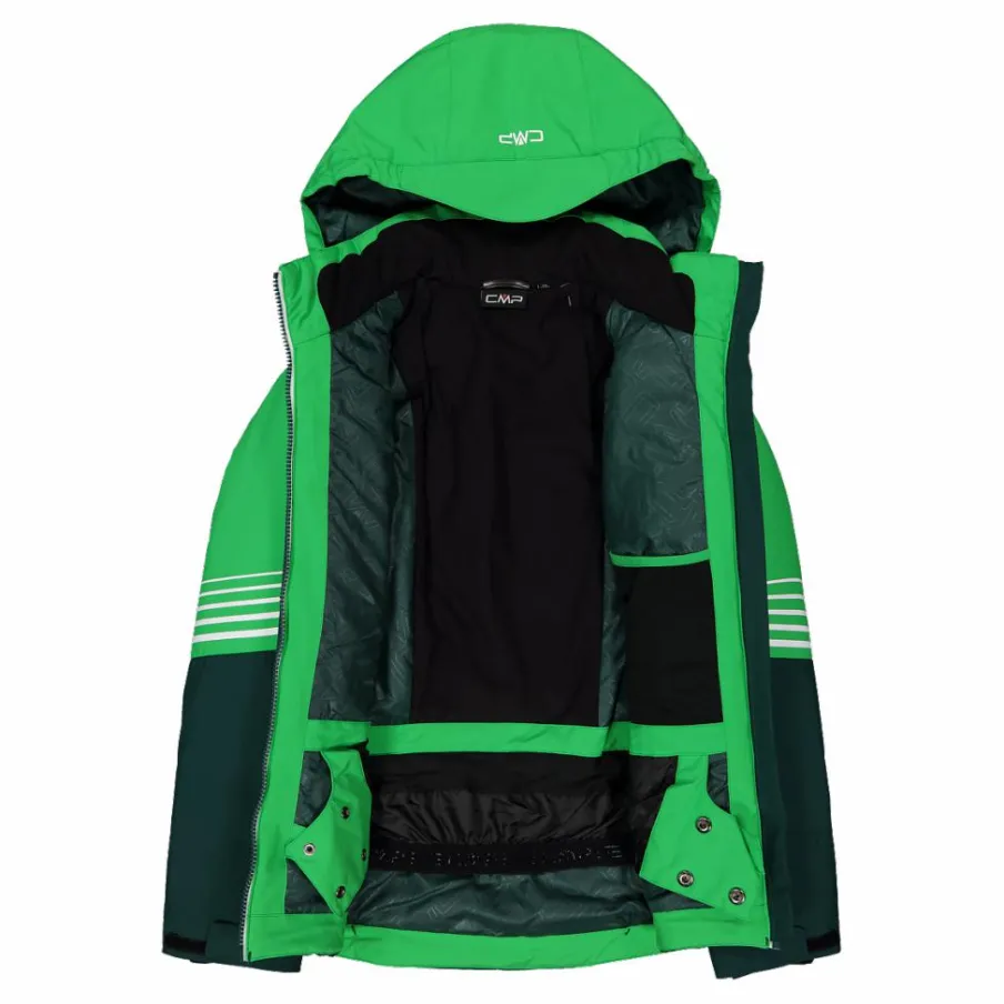 Bambino CMP Giacche E Pantaloni Da Sci^Giacca da sci con cappuccio staccabile da bambino