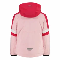 CMP Giacche E Pantaloni Sci^Giacca da sci da bambina con cappuccio staccabile