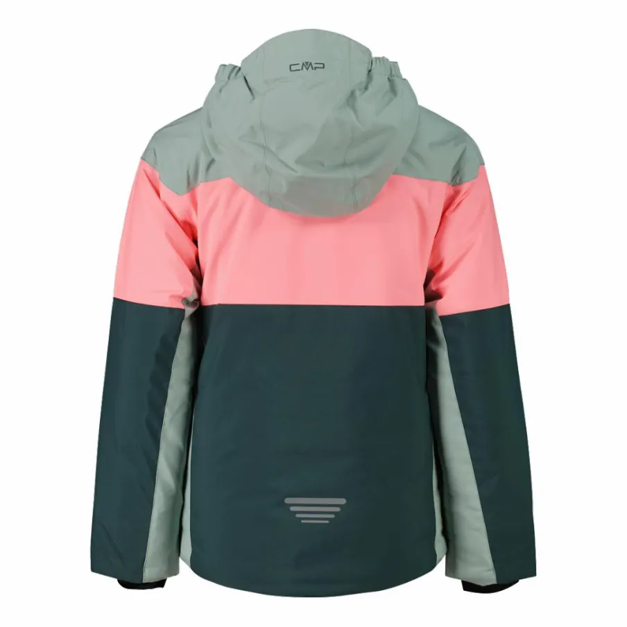 CMP Giacche E Pantaloni Sci^Giacca da sci da bambina con cappuccio