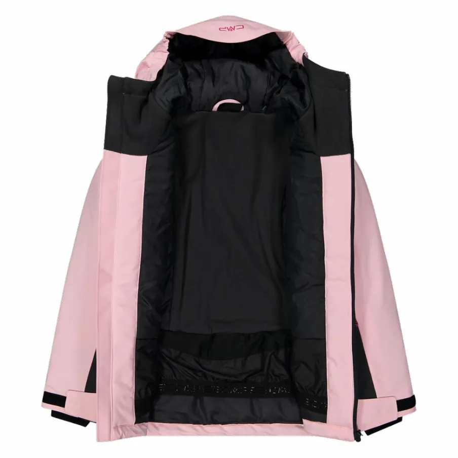 CMP Giacche E Pantaloni Sci^Giacca da sci da bambina con cappuccio