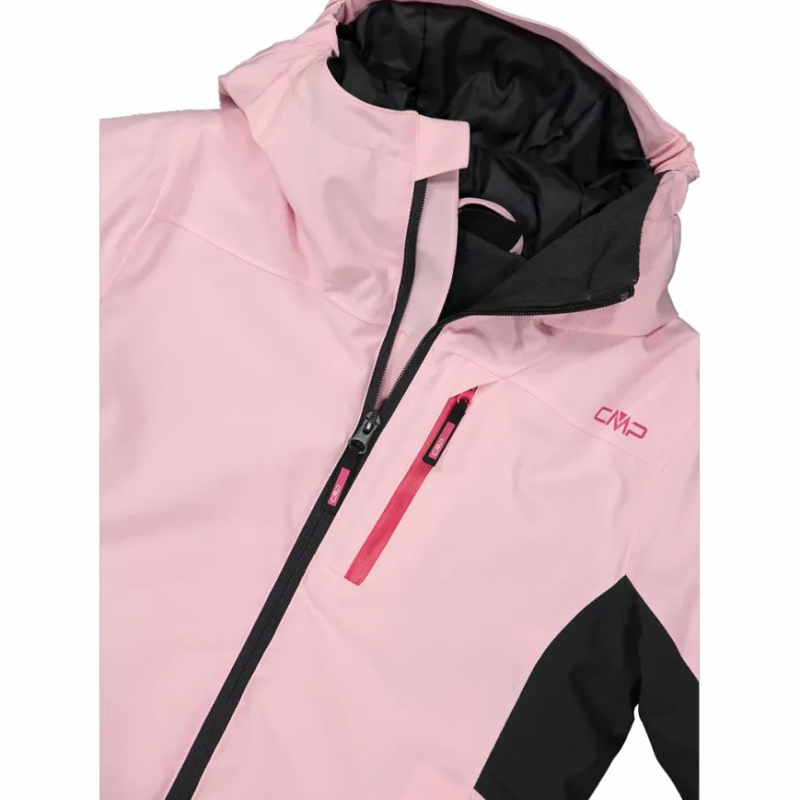 CMP Giacche E Pantaloni Sci^Giacca da sci da bambina con cappuccio