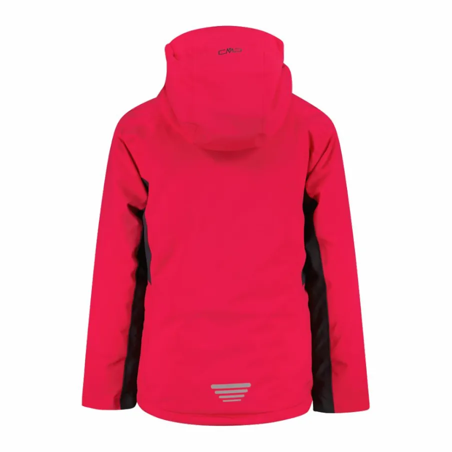 CMP Giacche E Pantaloni Sci^Giacca da sci da bambina con cappuccio