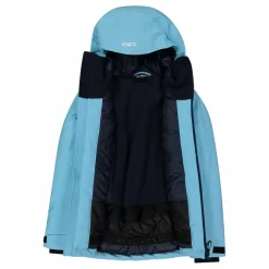 CMP Giacche E Pantaloni Sci^Giacca da sci da bambina con cappuccio