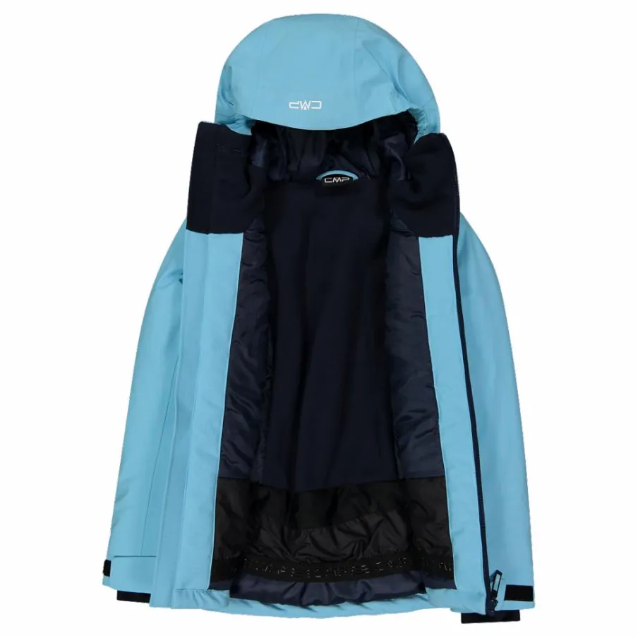 CMP Giacche E Pantaloni Sci^Giacca da sci da bambina con cappuccio