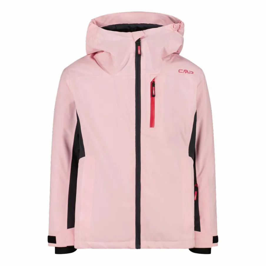 CMP Giacche E Pantaloni Sci^Giacca da sci da bambina con cappuccio