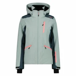 Donna CMP Giacche Invernali|Giacche Sci^Giacca da sci da donna in 4-way stretch con cappuccio staccabile