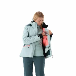 Donna CMP Giacche Invernali|Giacche Sci^Giacca da sci da donna in 4-way stretch con cappuccio staccabile