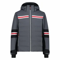 Uomo CMP Giacche Sci|Giacche Invernali^Giacca da sci da uomo in twill con cappuccio 4 way stretch