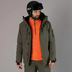 Uomo CMP Giacche Sci|Giacche Invernali^Giacca da sci e snowboard da uomo in mechanical stretch loose fit