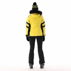 Donna CMP Giacche Sci|Giacche Invernali^Giacca da sci in twill con cappuccio staccabile con bordo in ecopelliccia da donna