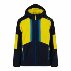 Bambino CMP Giacche E Pantaloni Da Sci^Giacca da sci in twill da bambino con cappuccio