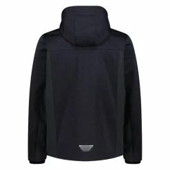 Uomo CMP Giacche Trekking|Giacche Softshell^Giacca da uomo con Cappuccio Staccabile melange