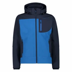 Uomo CMP Giacche Trekking|Giacche Softshell^Giacca da uomo in Softshell con cappuccio staccabile