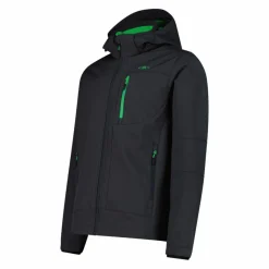 Uomo CMP Giacche Trekking|Giacche Softshell^Giacca da uomo in Softshell con cappuccio staccabile