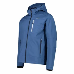 Uomo CMP Giacche Trekking|Giacche Softshell^Giacca da uomo in Softshell con cappuccio staccabile