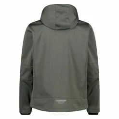 Uomo CMP Giacche Trekking|Giacche Softshell^Giacca da uomo in Softshell melange con cappuccio staccabile
