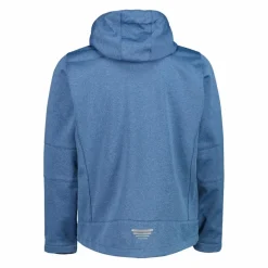 Uomo CMP Giacche Trekking|Giacche Softshell^Giacca da uomo in Softshell melange con cappuccio staccabile