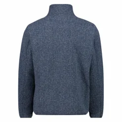 Uomo CMP Maglioni E Felpe^Giacca da uomo rivestita in pile mélange in poliestere riciclato