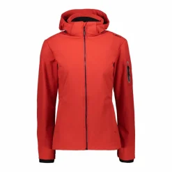 Donna CMP Giacche Trekking|Giacche Softshell^Giacca donna in Softshell con cappuccio staccabile