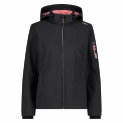 Donna CMP Giacche Trekking|Giacche Softshell^Giacca donna in Softshell con cappuccio staccabile