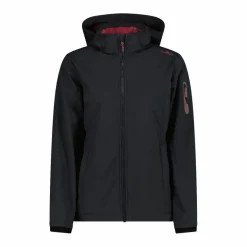 Donna CMP Giacche Trekking|Giacche Softshell^Giacca donna in Softshell con cappuccio staccabile
