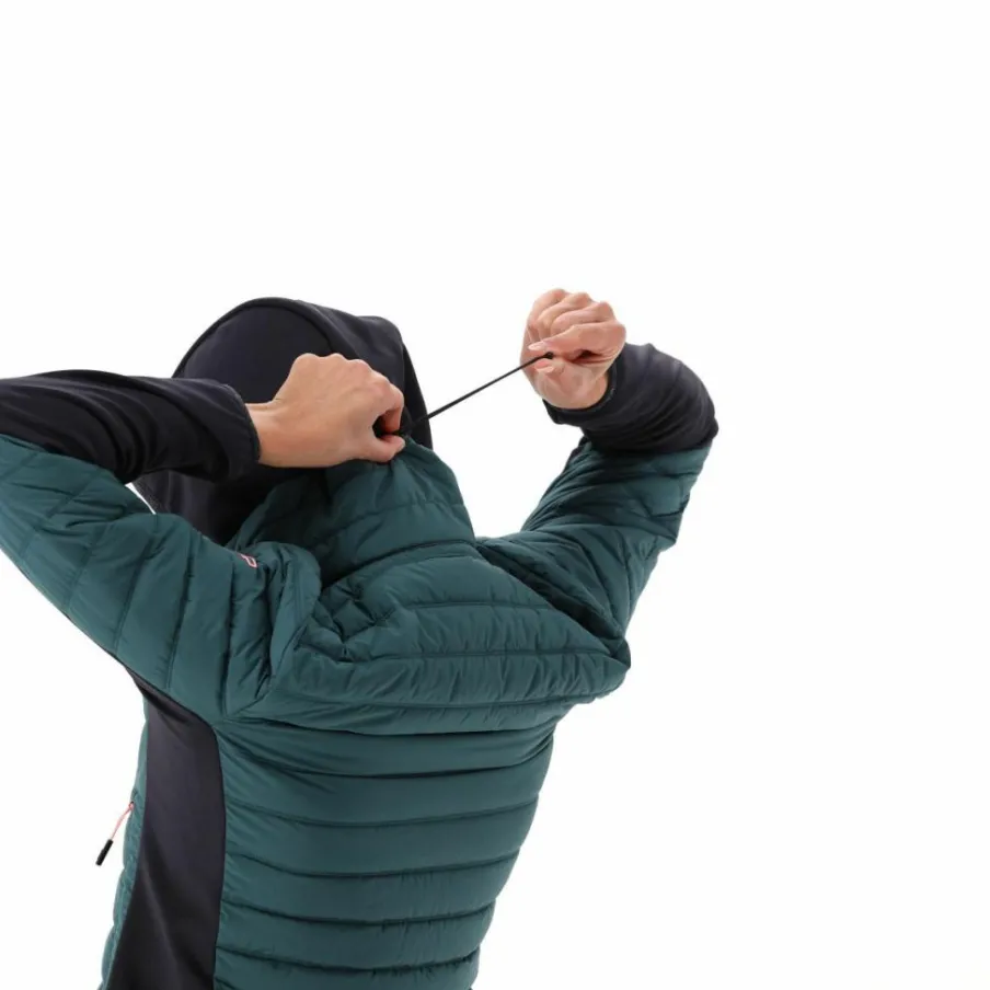 Donna CMP Giacche Imbottite E Piumini|Giacche Trekking^Giacca ibrida donna imbottita Unlimitech con PrimaLoft® Black ThermoPlume con cappuccio