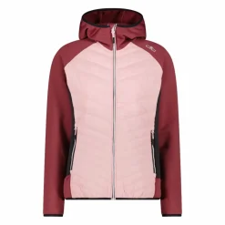Donna CMP Pile^Giacca ibrida imbottita con cappuccio da donna Unlimitech