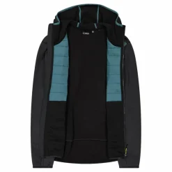 Uomo CMP Pile^Giacca ibrida imbottita con cappuccio da uomo Unlimitech