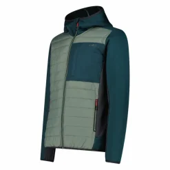 Uomo CMP Pile^Giacca ibrida imbottita con cappuccio da uomo Unlimitech