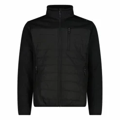 Uomo CMP Pile^Giacca ibrida in pile da uomo in Knit Tech melange