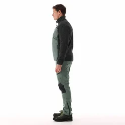 Uomo CMP Pile^Giacca ibrida in pile da uomo in Knit Tech melange