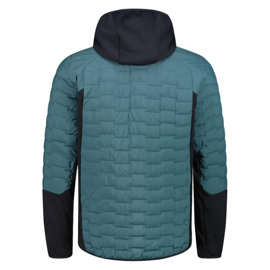 Uomo CMP Giacche Imbottite E Piumini|Giacche Trekking^Giacca ibrida uomo imbottita Unlimitech con PrimaLoft® Black ThermoPlume con cappuccio