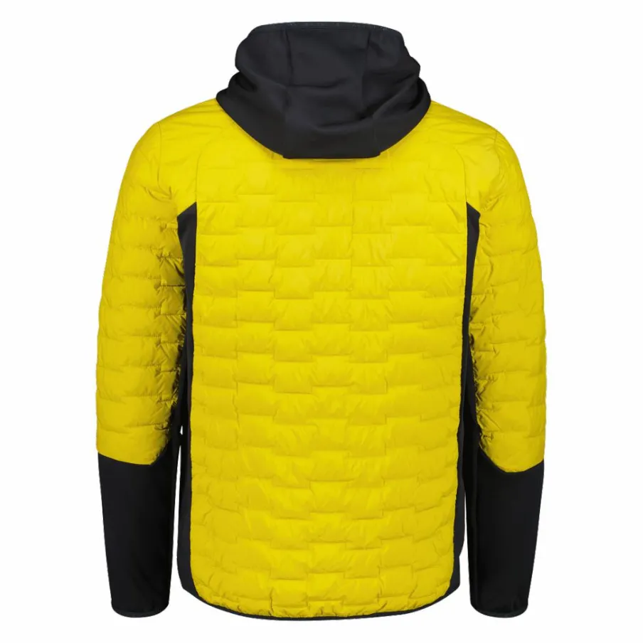 Uomo CMP Giacche Imbottite E Piumini|Giacche Trekking^Giacca ibrida uomo imbottita Unlimitech con PrimaLoft® Black ThermoPlume con cappuccio