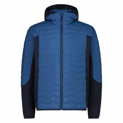 Uomo CMP Giacche Imbottite E Piumini|Giacche Trekking^Giacca ibrida uomo imbottita Unlimitech con PrimaLoft® Black ThermoPlume con cappuccio