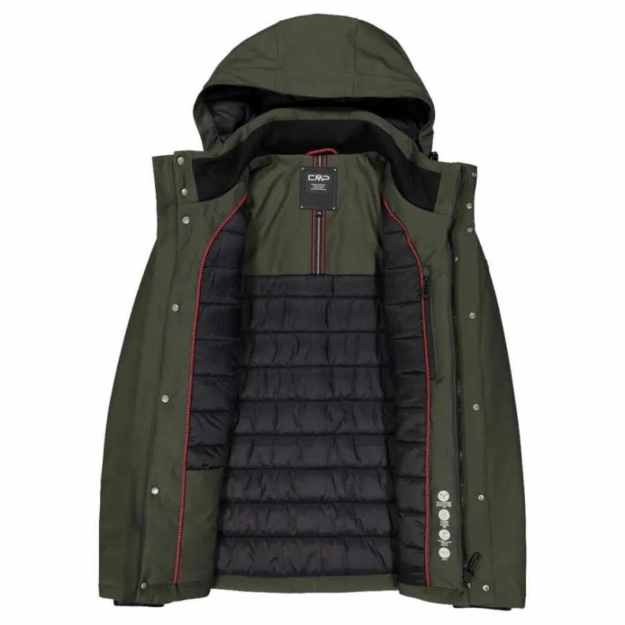 Uomo CMP Giacche Imbottite E Piumini|Giacche Invernali^Giacca imbottita da uomo in softshell
