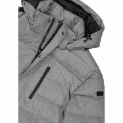 Uomo CMP Giacche Imbottite E Piumini|Giacche Invernali^Giacca imbottita da uomo con cappuccio in Sorona melánge