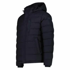 Uomo CMP Giacche Imbottite E Piumini|Giacche Invernali^Giacca imbottita da uomo con cappuccio in Sorona melánge