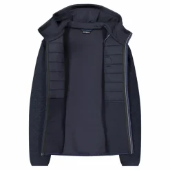 Uomo CMP Maglioni E Felpe^Giacca imbottita in Knit Tech da uomo con cappuccio