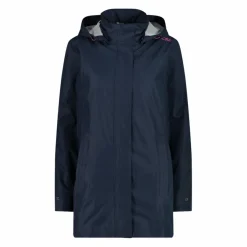 Donna CMP Gusci E Giacche Impermeabili^Giacca impermeabile lunga da donna in Ripstop