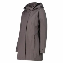 Donna CMP Gusci E Giacche Impermeabili^Giacca impermeabile lunga da donna in Ripstop