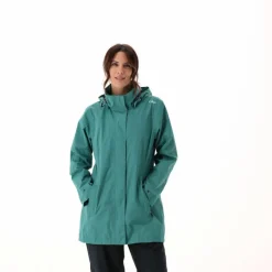 Donna CMP Gusci E Giacche Impermeabili^Giacca impermeabile lunga da donna in Ripstop